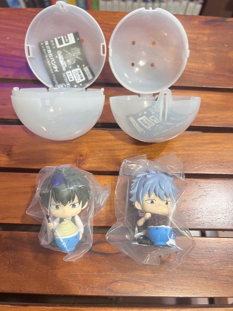 Gashapon Gintama (Category: Designer & Blind Box Toys) located in Laoag. Submitted by thegreatjunomars (Listing ID 1456905455, Image 2). Description: Gashapon Gintama Php 375 each Gintoki Sakata Toushirou Hijikata FREE SHIPPING if getting both.