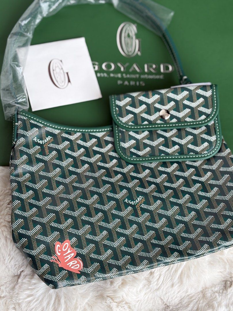 Goyard Mini Boheme Green (Category: Luxury Bags & Wallets) located in Quezon City. Submitted by luxuryamethystph (Listing ID 1456863254, Image 3). Description: Complete inclusions.