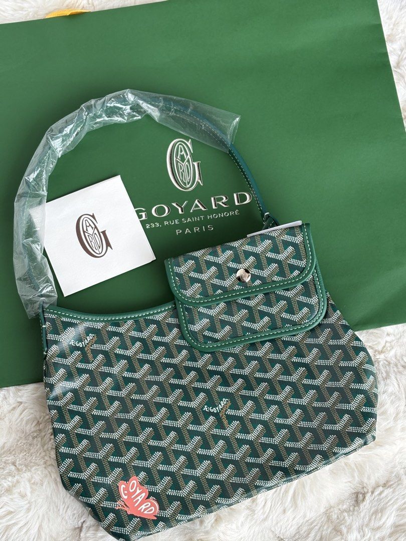 Goyard Mini Boheme Green (Category: Luxury Bags & Wallets) located in Quezon City. Submitted by luxuryamethystph (Listing ID 1456863254, Image 2). Description: Complete inclusions.