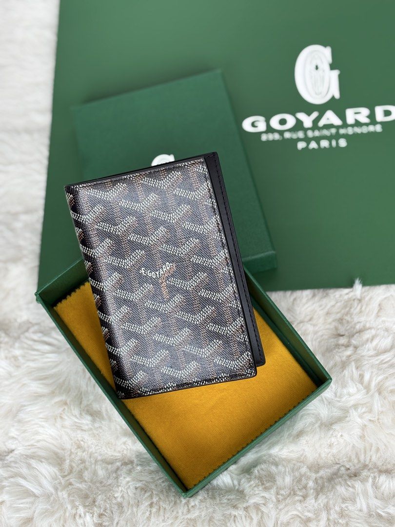 Goyard Passport Holder Black (Category: Luxury Bags & Wallets) located in Quezon City. Submitted by luxuryamethystph (Listing ID 1456862562, Image 2). Description: Complete inclusions.
