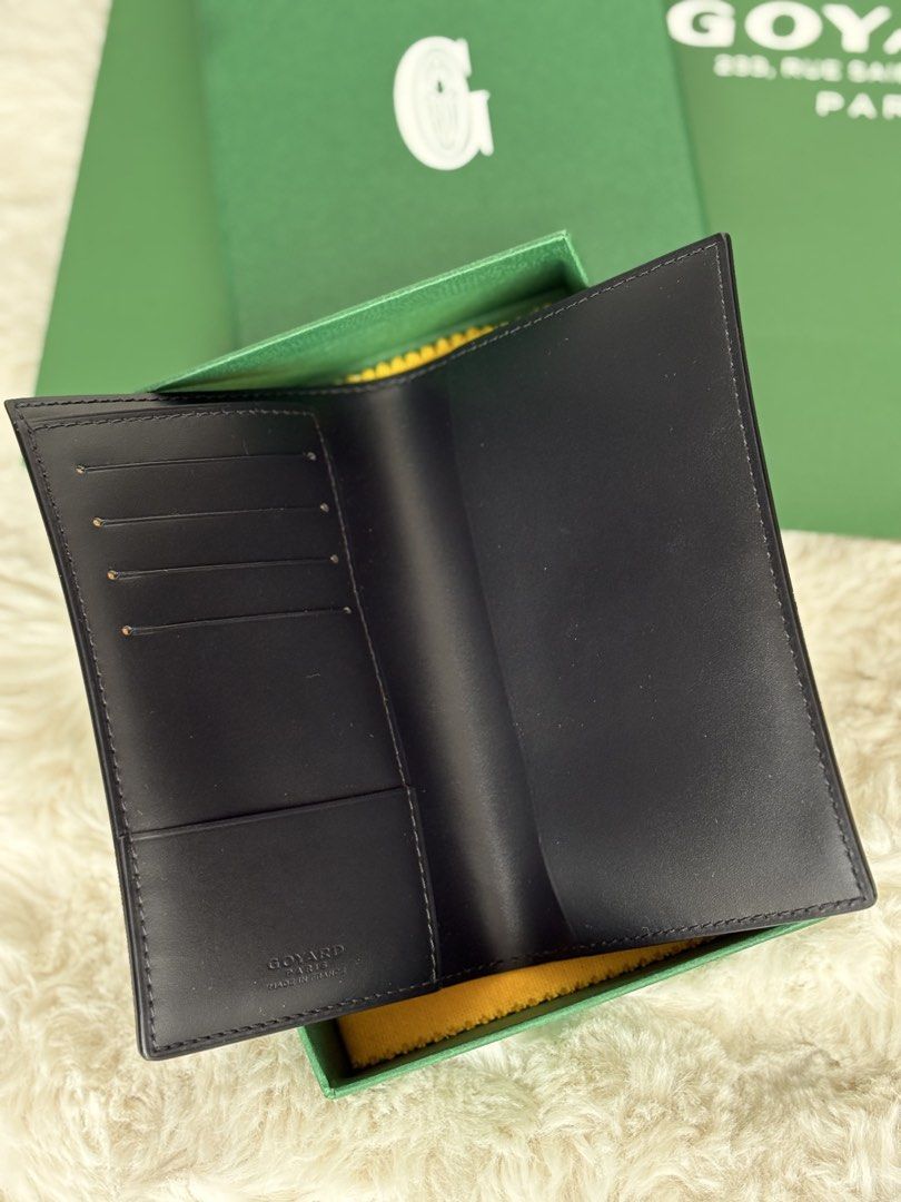 Goyard Passport Holder Black (Category: Luxury Bags & Wallets) located in Quezon City. Submitted by luxuryamethystph (Listing ID 1456862562, Image 3). Description: Complete inclusions.