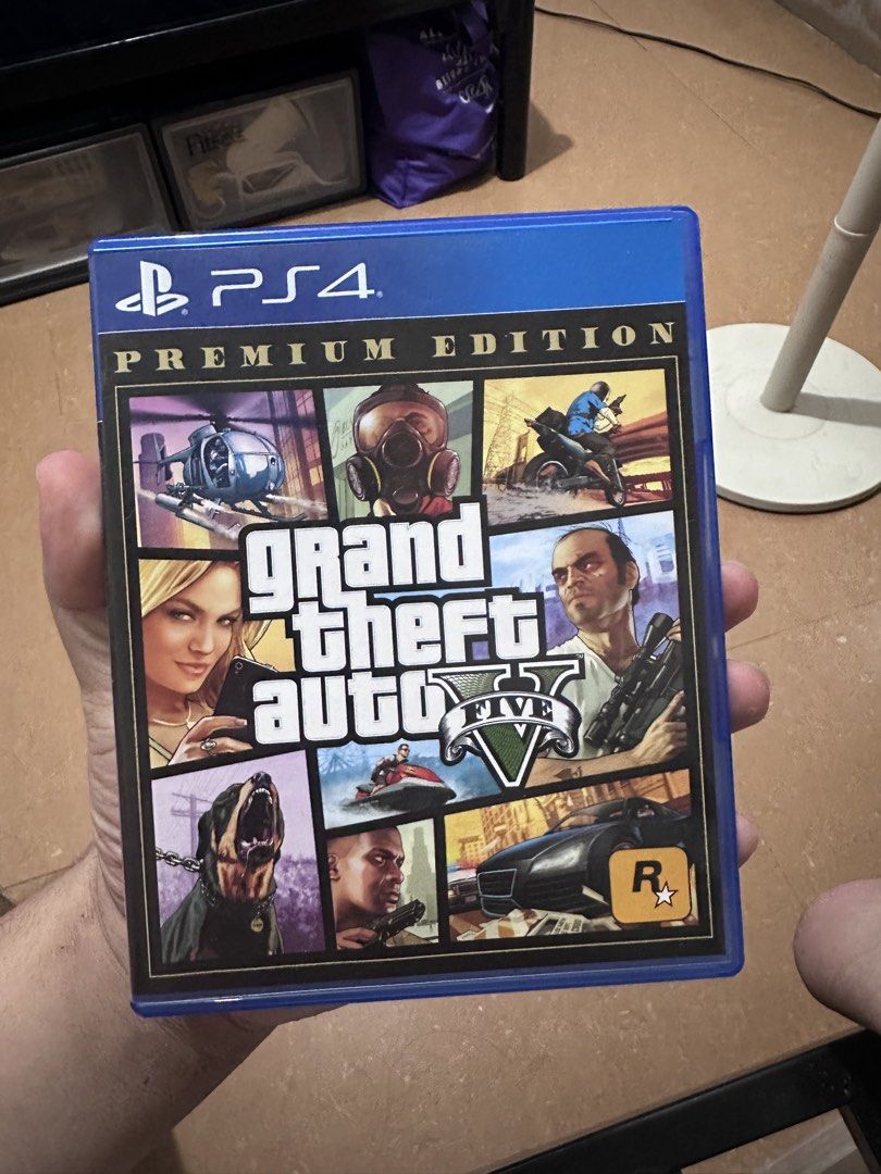GTA V PREMIUM EDITION W MAP (Category: PlayStation) located in Las Pinas. Submitted by treyyywayyy (Listing ID 1456910319, Image 1). Description: FOR SALE WITH MAP FOR PS4.