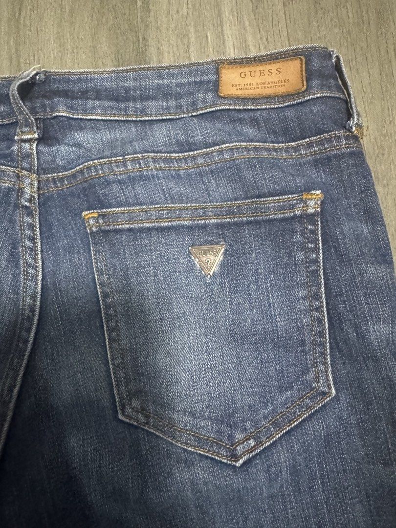 Guess Denim Jeans (Category: Jeans) located in Las Pinas. Submitted by vanethneth (Listing ID 1456894445, Image 2). Description: - Classic Denim Jeans - Size 30S - Perfect for casual wear - Like New, very nice - Authentic, store bought.