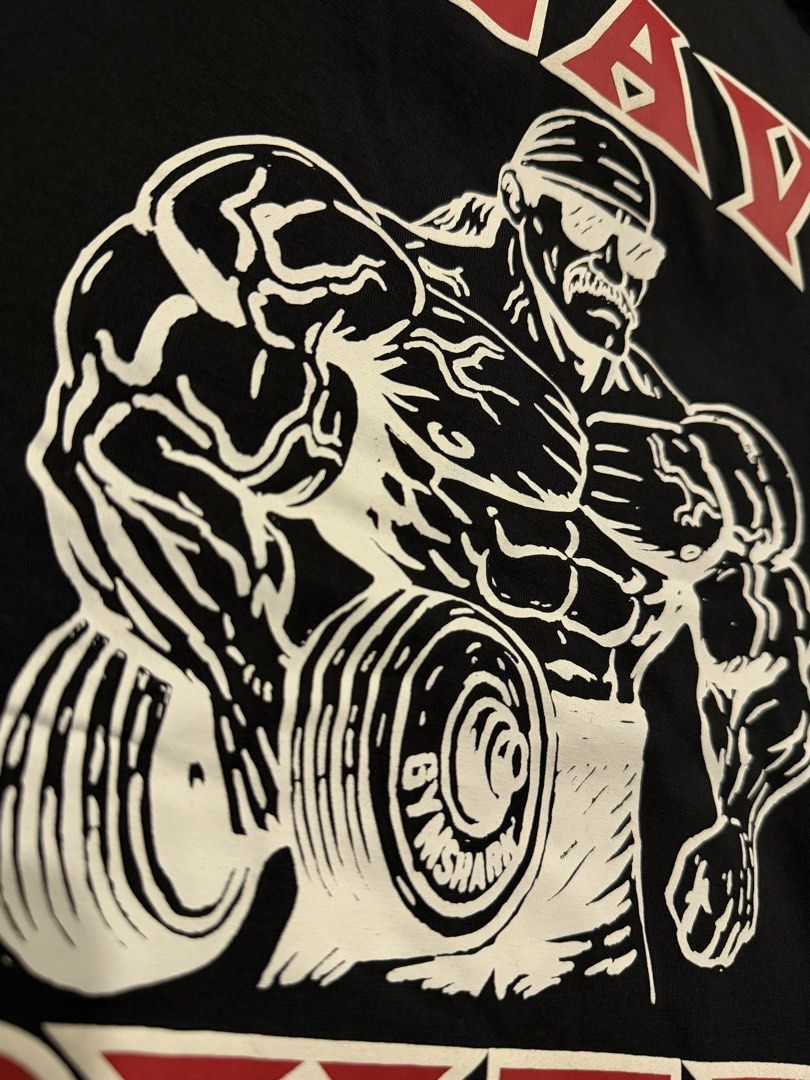 Gymshark Heavy Duty Oversized Tshirt (Category: Activewear) located in Batangas. Submitted by kladerpop (Listing ID 1456952996, Image 3). Description: Heavy Duty Bro Graphic T-Shirt - GS Black Size - XS (Oversized Fit) ₱2,330 Size: 22x19.5x28 .