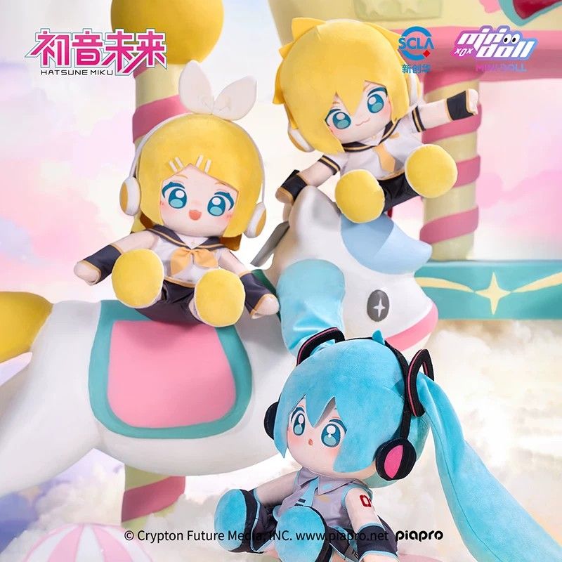 Hatsune Miku MINIDOLL 35 cm Plush (Category: Plushies & Soft Toys) located in Bacolod City. Submitted by n01rchi (Listing ID 1456874109, Image 1). Description: ◇ Order ◇ MINIDOLL Hatsune Miku 35 cm Plush ‼️ Please note that the following prices are on its current discounted prices, so price may change if it goes back to its original pricing. (⌒‐⌒) ☆ Miku - (currently sold out) ☆ Len - 1900 PHP ☆ Rin - 1900 PHP ☆ Kagamine Set (both) - 2800 PHP (IS