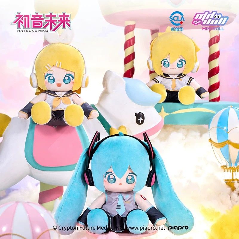 Hatsune Miku MINIDOLL 35 cm Plush (Category: Plushies & Soft Toys) located in Bacolod City. Submitted by n01rchi (Listing ID 1456874109, Image 3). Description: ◇ Order ◇ MINIDOLL Hatsune Miku 35 cm Plush ‼️ Please note that the following prices are on its current discounted prices, so price may change if it goes back to its original pricing. (⌒‐⌒) ☆ Miku - (currently sold out) ☆ Len - 1900 PHP ☆ Rin - 1900 PHP ☆ Kagamine Set (both) - 2800 PHP (IS