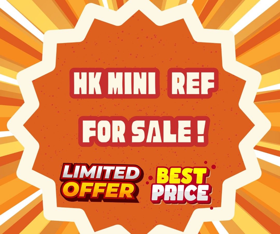 HK MINI REF DISCOUNTED PRICE (BRAND NEW) (Category: Refrigerators and Freezers) located in Manila. Submitted by noicehoran (Listing ID 1456821837, Image 2). Description: HK Mini Refrigerator available at MB Ref-Aire Shop🎉🥳 Limited offer lang po! Available for pick up po sa aming shops sa Paombong at Hagonoy and free delivery if around Malolos lang po. We could ship through Lalamove or LBC po sa mga malalayo. 📌 Compact & Space-Saving – Perfect 