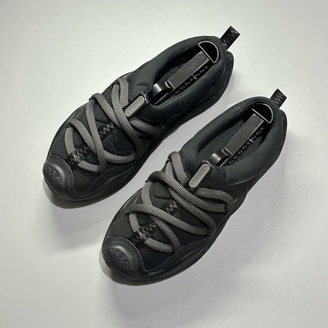 HOKA ORA PRIMO Black (Category: Sneakers) located in Baguio. Submitted by macshop_items (Listing ID 1456925312, Image 3). Description: HOKA ORA PRIMO Black - Size 8us(25cm) - Like new condition ₱ 3,280 + sf .