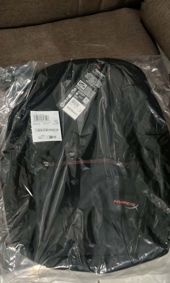 HyperX Delta Backpack (Category: Laptop Bags & Sleeves) located in San Jose del Monte. Submitted by ownercarsph (Listing ID 1456909243, Image 1). Description: Selling my original HyperX Delta Backpack. Perfect for gamers, students, and professionals. Spacious interior with a dedicated laptop compartment and multiple pockets for accessories. Comfortable padded shoulder straps and durable premium material. - Original HyperX Delta Backpack - Dedicat