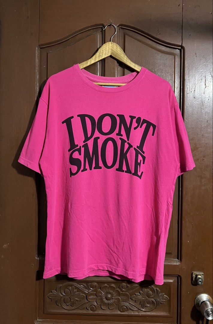 I Dont Smoke (IDS) Pink Shirt (Category: Tshirts & Polo Shirts ) located in Manila. Submitted by thriftpoint99 (Listing ID 1456802195, Image 1). Description: 22.5x29 No issue Excellent condition.