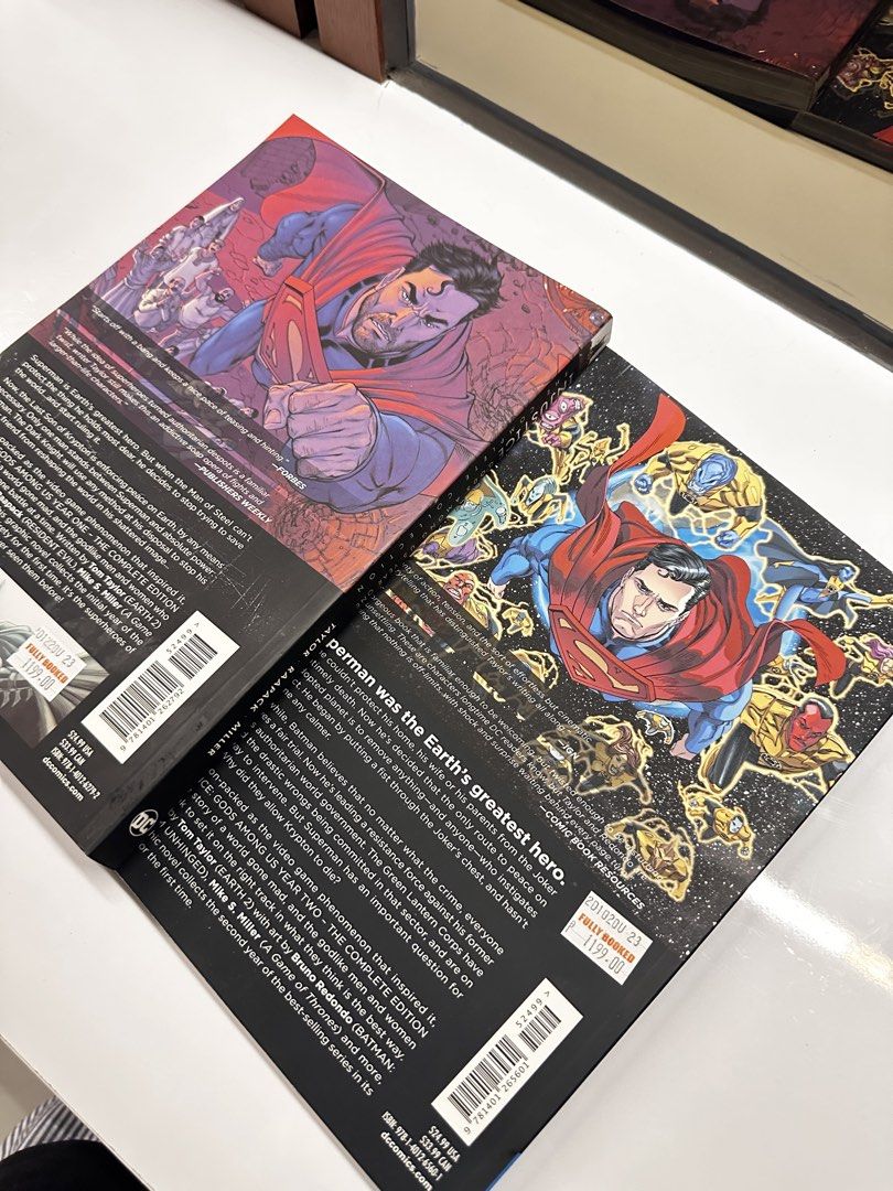 Injustice Gods Among Us bundle!! Take both! (Category: PlayStation) located in Manila. Submitted by vccustods339 (Listing ID 1456810902, Image 3). Description: Rfs: decluttering VGC very good condition, almost no flaws. Originally bought from fullybooked. Please refer to photos for the condition!! Message me for more details!.