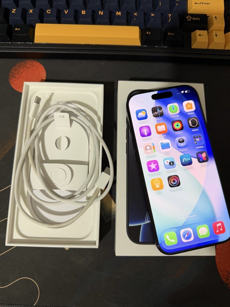 iPhone 16 Pro - 256gb (Category: iPhone 16 Series) located in Manila. Submitted by gap_12 (Listing ID 1456863056, Image 2). Description: FOR SALE: iPhone 16 Pro - 256gb - 93% battery health - first use May 2025 (1 yr and 3mos of use) - comes w/ free Spigen, Elago, Momax cases Price: 45,000 (nego pm) Loc: Pasig / BGC rfs: upgrade.