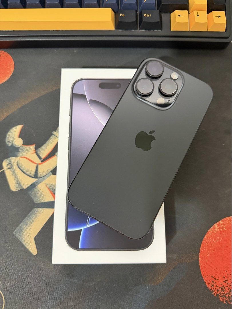 iPhone 16 Pro - 256gb (Category: iPhone 16 Series) located in Manila. Submitted by gap_12 (Listing ID 1456863056, Image 1). Description: FOR SALE: iPhone 16 Pro - 256gb - 93% battery health - first use May 2025 (1 yr and 3mos of use) - comes w/ free Spigen, Elago, Momax cases Price: 45,000 (nego pm) Loc: Pasig / BGC rfs: upgrade.
