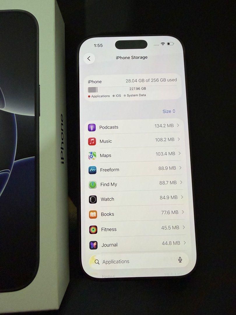 iPhone 16 Pro - 256gb (Category: iPhone 16 Series) located in Manila. Submitted by gap_12 (Listing ID 1456863056, Image 3). Description: FOR SALE: iPhone 16 Pro - 256gb - 93% battery health - first use May 2025 (1 yr and 3mos of use) - comes w/ free Spigen, Elago, Momax cases Price: 45,000 (nego pm) Loc: Pasig / BGC rfs: upgrade.