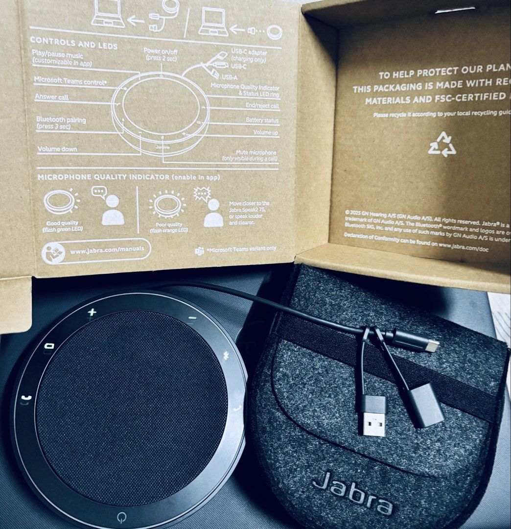 Jabra Speak2 75 (Category: Soundbars, Speakers & Amplifiers) located in Cebu City. Submitted by simply_iselle (Listing ID 1456912331, Image 1). Description: .