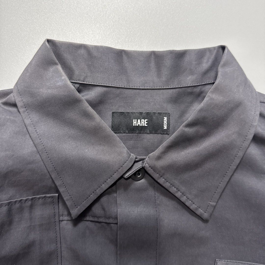 Japanese CDG HARE Patchwork Long Sleeve Shirt Medium (Category: Tshirts & Polo Shirts ) located in Santa Cruz. Submitted by bigsteppa.tiger (Listing ID 1456936845, Image 3). Description: HARE Japanese Patchwork Jacket Great condition Width – 24 Length – 29.