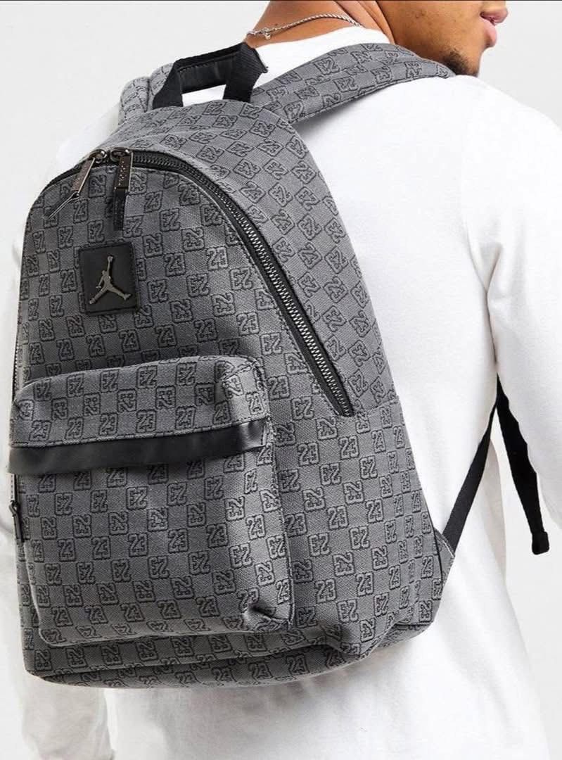 Jordan Monogram Backpack *UK Release (Category: Backpacks) located in Paranaque City. Submitted by amazondrake (Listing ID 1456802796, Image 2). Description: Jordan Monogram Backpack *UK Release £100 / €119 — original price selling now for ₱6,500 only (from ₱8,500) *delivery fee not included* *PAID RESERVATION only.