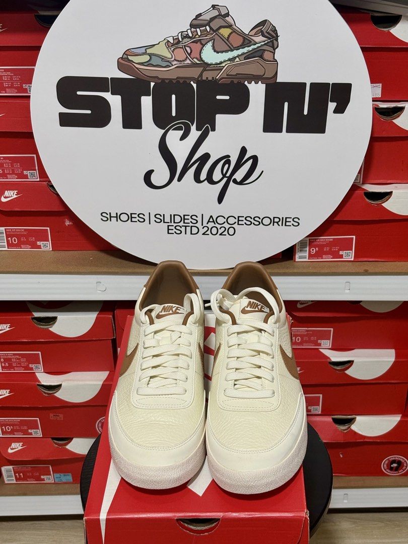 KILLSHOT 2 LEATHER 'SOFT PEARL LIGHT BRITISH TAN' (Category: Sneakers) located in Makati City. Submitted by ilovestopnshop20 (Listing ID 1456954118, Image 2). Description: I N S T O C K 🚨 KILLSHOT 2 LEATHER 'SOFT PEARL LIGHT BRITISH TAN' Size Available: 10.5 US Men ON HAND & READY TO SHIP! ✅NOW: ₱3,495 ❌SRP: ₱5,895 📍LOCATION: BRGY KARUHATAN, VALENZUELA CITY MOP • GCASH, BDO, BPI MOD • Lalamove, J&T Express, GOGO XPRESS, LBC COD or COP ALL ITEMS