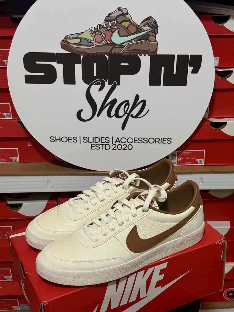 KILLSHOT 2 LEATHER 'SOFT PEARL LIGHT BRITISH TAN' (Category: Sneakers) located in Makati City. Submitted by ilovestopnshop20 (Listing ID 1456954118, Image 3). Description: I N S T O C K 🚨 KILLSHOT 2 LEATHER 'SOFT PEARL LIGHT BRITISH TAN' Size Available: 10.5 US Men ON HAND & READY TO SHIP! ✅NOW: ₱3,495 ❌SRP: ₱5,895 📍LOCATION: BRGY KARUHATAN, VALENZUELA CITY MOP • GCASH, BDO, BPI MOD • Lalamove, J&T Express, GOGO XPRESS, LBC COD or COP ALL ITEMS