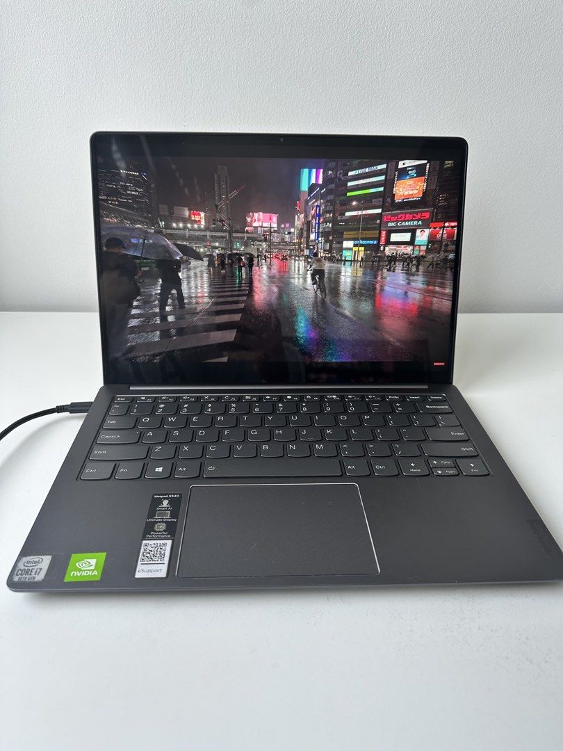 Lenovo Ideapad s540-13IML (Category: Laptops & Notebooks) located in Quezon City. Submitted by donsalta (Listing ID 1456847745, Image 1). Description: Lenovo Ideapad S540-13IML Product Number: 81XA006WPH Display: 13.3" QHD (2560x1600) IPS 300nits glossy, 100% sRGB Processor: Intel(R) Core(TM) i7-10510U CPU @ 1.80GHz (2.30 GHz) RAM: 16GB DDR4-2666Mhz GPU: NVIDIA GeForce MX350 (2 GB) with Intel(R) UHD Graphics (128 MB) SSD: 512GB SSD M.2 2280 PCIe 