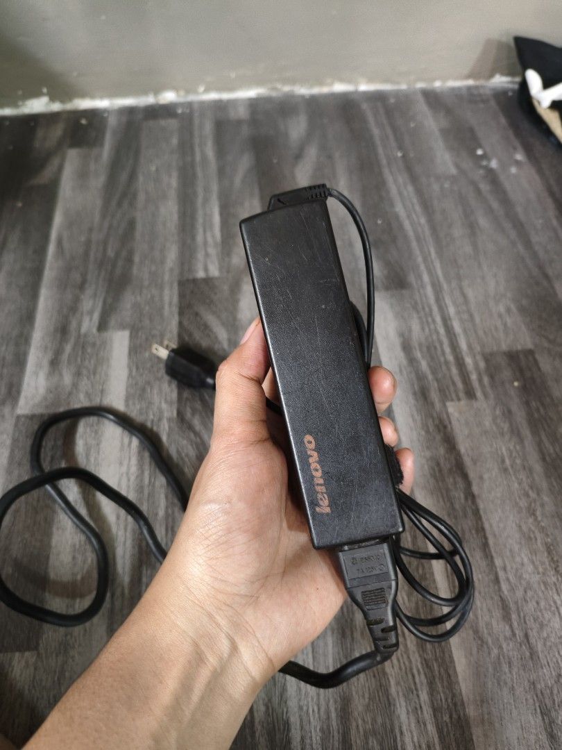 Original Lenovo Laptop Adapter Charger (Category: Chargers) located in Mandaluyong City. Submitted by aryan0027 (Listing ID 1456839975, Image 3). Description: - original Lenovo Laptop Charger - Model: PA-1650-56LC - Input: 100-240V~1.5A - Output: 20V 3.25A - Fully functional - Reason for selling: laptop is no longer working.