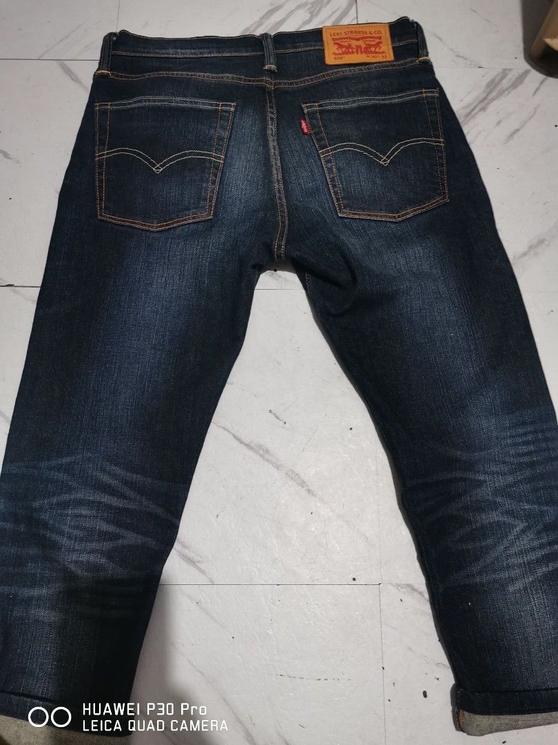 Levi's 510 Jeans W30 Dark Wash (Category: Jeans) located in Makati City. Submitted by relianzmae57131 (Listing ID 1456895658, Image 3). Description: - Classic dark wash Levi's 510 jeans - Size: W30 - Ideal for everyday wear - Made with durable, quality denim - A versatile staple for any wardrobe - Please check photos for detailed condition issue altered length 32 inches total.