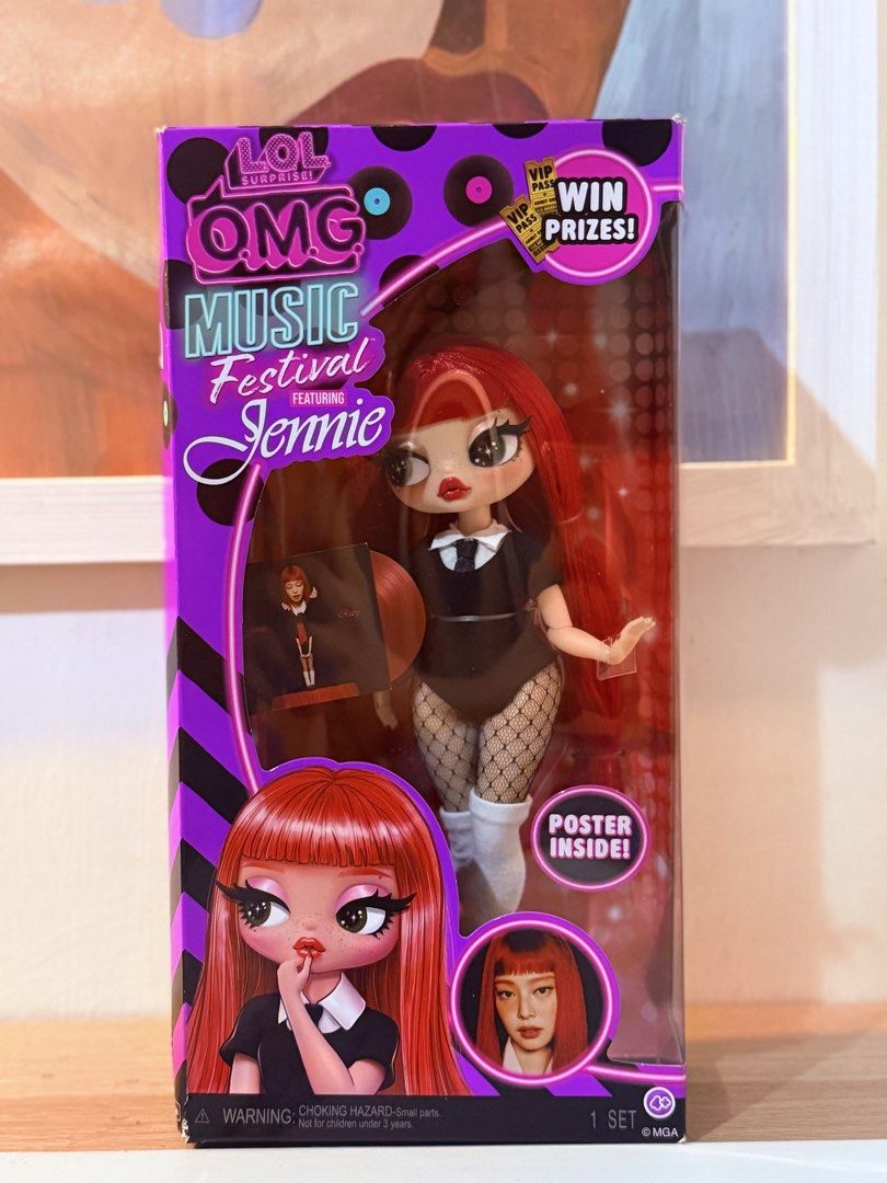 LOL OMG Jennie (Category: Designer & Blind Box Toys) located in Mandaluyong City. Submitted by kwool_jade (Listing ID 1456854176, Image 1). Description: Damaged box, bawal sa maarte, no LP, available unless mark as sold.