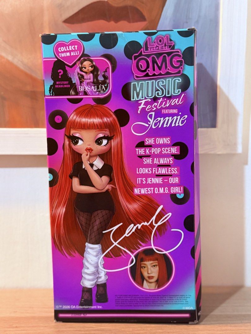LOL OMG Jennie (Category: Designer & Blind Box Toys) located in Mandaluyong City. Submitted by kwool_jade (Listing ID 1456854176, Image 3). Description: Damaged box, bawal sa maarte, no LP, available unless mark as sold.
