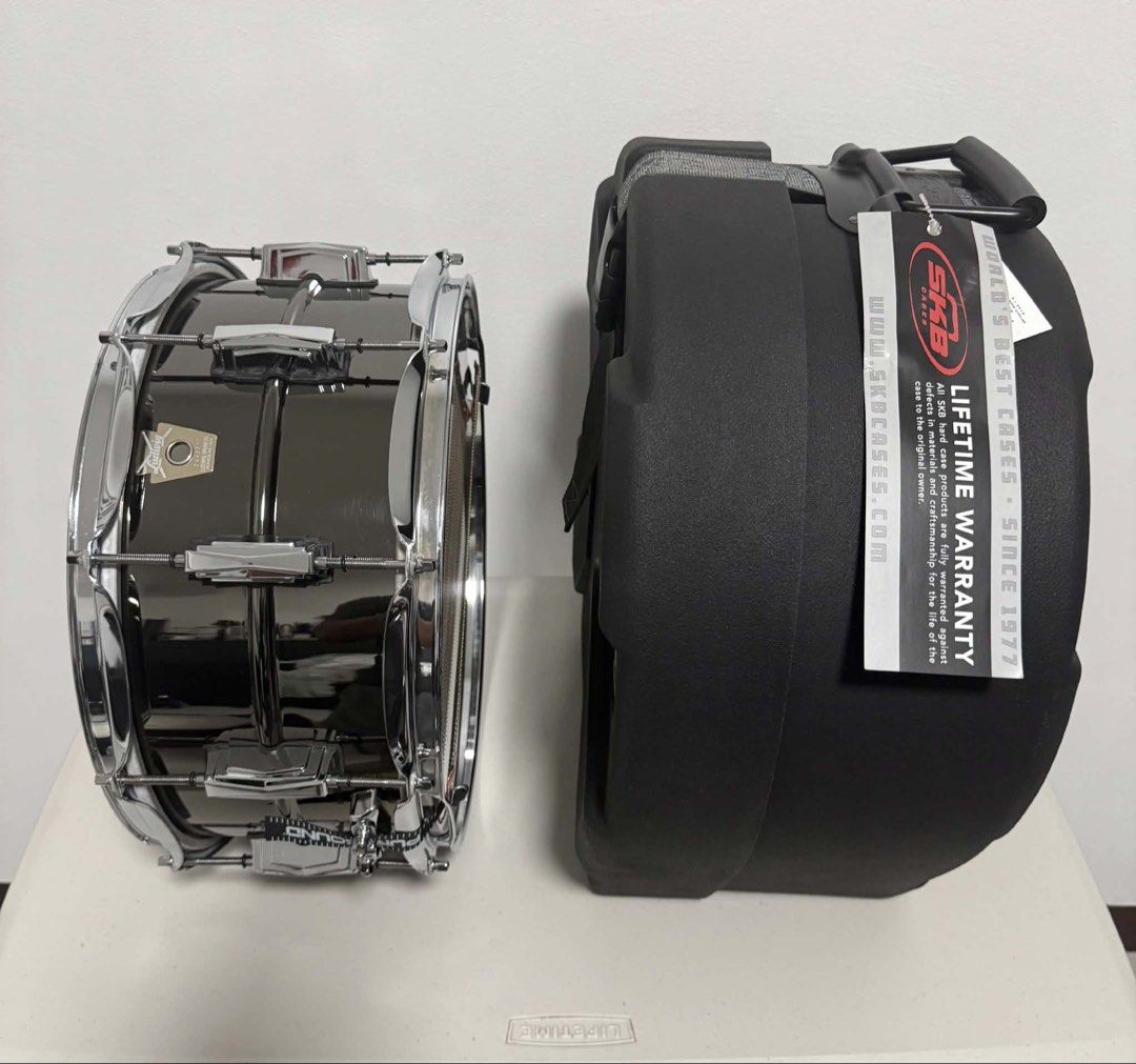 Ludwig Black Beauty Snare Drum (Category: Musical Instruments) located in Angeles City. Submitted by kulthrift1738 (Listing ID 1456805383, Image 2). Description: FOR SALE: Ludwig Black Beauty Snare Drum The Ludwig Black Beauty is widely regarded as one of the most sought-after production snare drums in the world. Renowned for its legendary tone,and premium craftsmanship.🔥 Specifications: * Size: 14” × 6.5” * Shell: Seamless, machine-drawn 1.2 mm