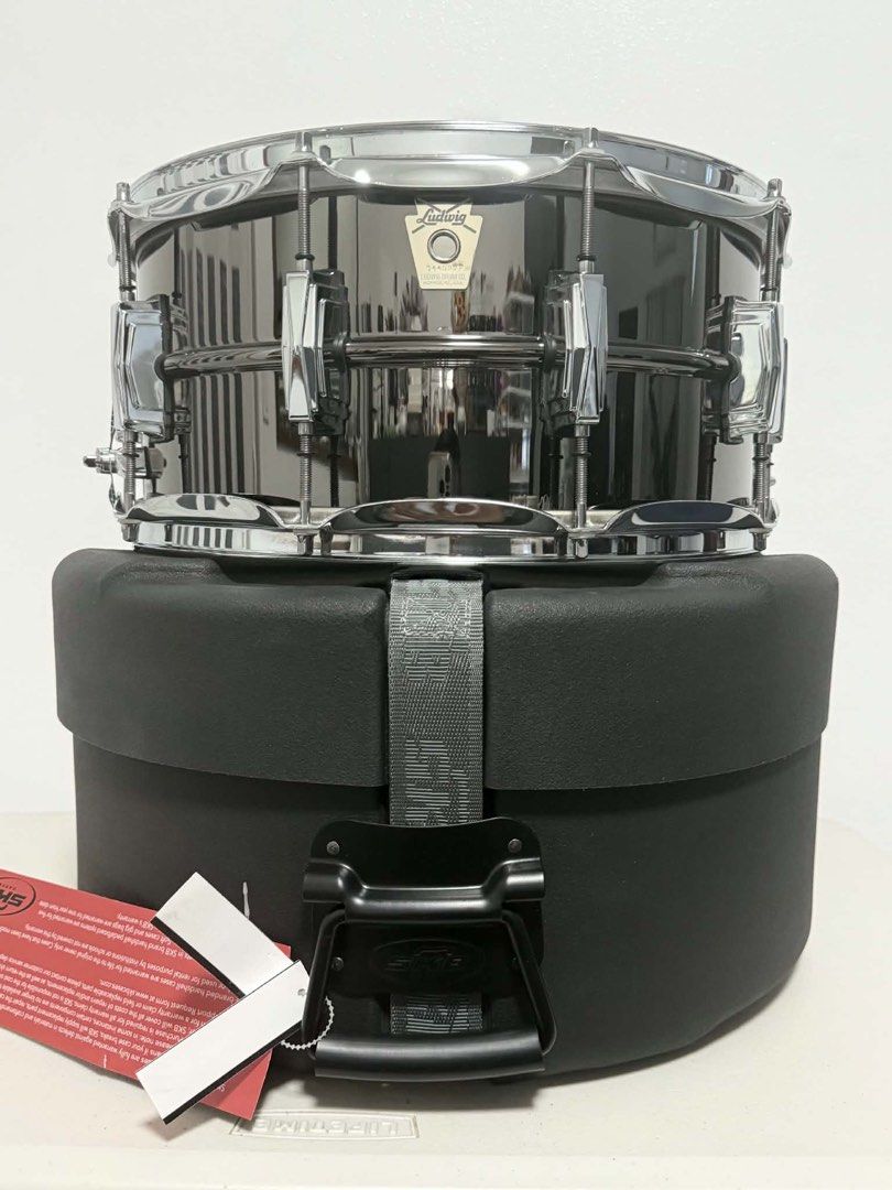 Ludwig Black Beauty Snare Drum (Category: Musical Instruments) located in Angeles City. Submitted by kulthrift1738 (Listing ID 1456805383, Image 3). Description: FOR SALE: Ludwig Black Beauty Snare Drum The Ludwig Black Beauty is widely regarded as one of the most sought-after production snare drums in the world. Renowned for its legendary tone,and premium craftsmanship.🔥 Specifications: * Size: 14” × 6.5” * Shell: Seamless, machine-drawn 1.2 mm