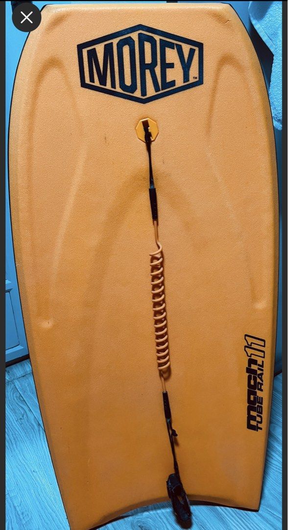 Morey Body Board (Category: Everything Else Others) located in Navotas City. Submitted by rmzrt (Listing ID 1405705675, Image 2). Description: Morey Mach 11 bodyboard - Condition is 8/10 slight scratches on the base due to sand - RFS: Nakatambak lang Surf Board, Beach Board, Surfing, Skim Board, Kick Board etc...
