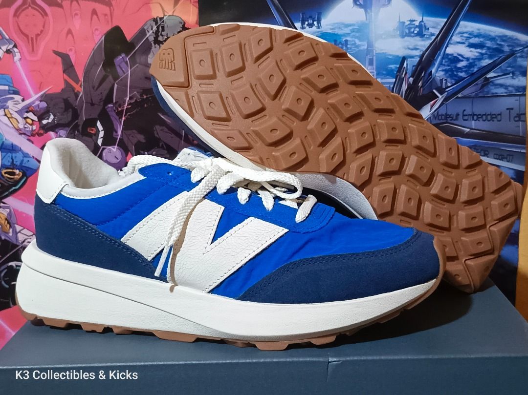 New Balance 370 U370VE "Blue Gemstone" (Category: Sneakers) located in Bacoor. Submitted by k3collectiblesandkicks (Listing ID 1456794533, Image 1). Description: New Balance 370 "Blue Gemstone" (U370VE) Original New Balance Shoes Brand New Condition No issue on both pairs Complete with original box and papers Size 9US M 100% Original/Authentic Money back guaranteed if proven fake Location: Bacoor, Cavite (Molino area) Price: ₱4000 Will provide up