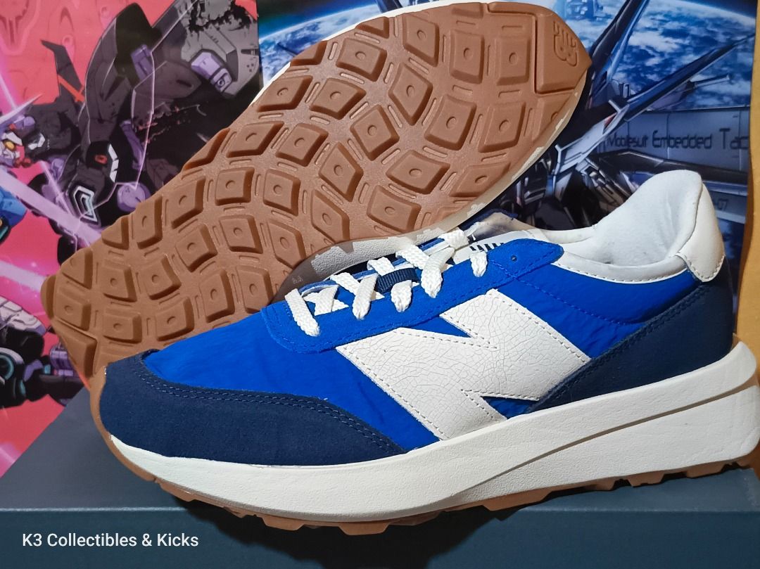 New Balance 370 U370VE "Blue Gemstone" (Category: Sneakers) located in Bacoor. Submitted by k3collectiblesandkicks (Listing ID 1456794533, Image 2). Description: New Balance 370 "Blue Gemstone" (U370VE) Original New Balance Shoes Brand New Condition No issue on both pairs Complete with original box and papers Size 9US M 100% Original/Authentic Money back guaranteed if proven fake Location: Bacoor, Cavite (Molino area) Price: ₱4000 Will provide up