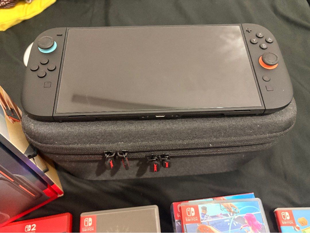 Nintendo Switch 2 (Slightly Negotiable) (Category: Nintendo) located in Quezon City. Submitted by jujushp (Listing ID 1456945143, Image 2). Description: Nintendo Switch 2 (Slightly Negotiable) - In pristine condition - No issues - Complete Accessories - Dock - Type C Charger - Tempered Glass - W/ box and receipt (February 2026) - W/ hard case bag for travel = Games sold separately = Pokemon ZA - 2300 Abba w/ 2 mics - 2500 Moving out - 1600 Cult o