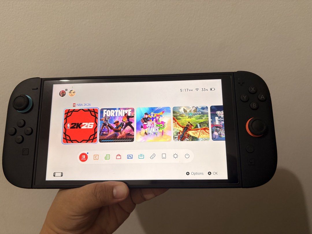 Nintendo Switch 2 (Slightly Negotiable) (Category: Nintendo) located in Quezon City. Submitted by jujushp (Listing ID 1456945143, Image 1). Description: Nintendo Switch 2 (Slightly Negotiable) - In pristine condition - No issues - Complete Accessories - Dock - Type C Charger - Tempered Glass - W/ box and receipt (February 2026) - W/ hard case bag for travel = Games sold separately = Pokemon ZA - 2300 Abba w/ 2 mics - 2500 Moving out - 1600 Cult o