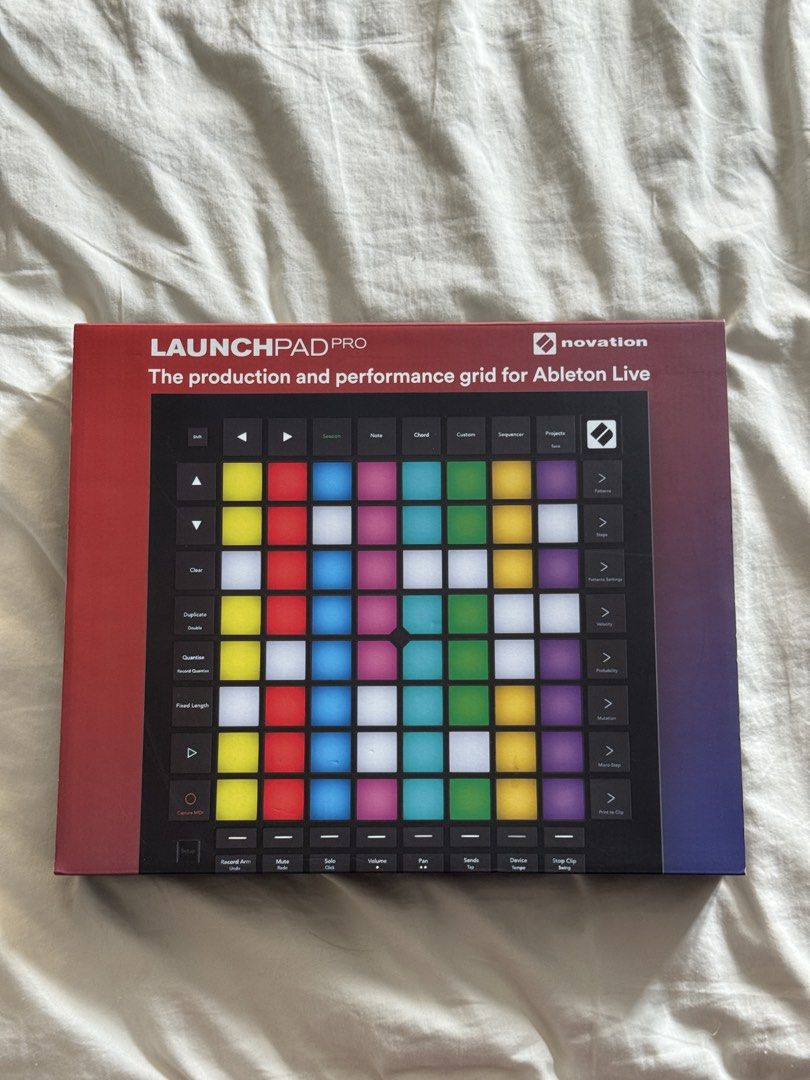 Notation Launchpad Pro MK3 (Category: Music Accessories) located in Singapore. Submitted by sbrooks (Listing ID 1456847509, Image 1). Description: Bought but never used, still in packaging. Feel free to reach out if you have any questions!.