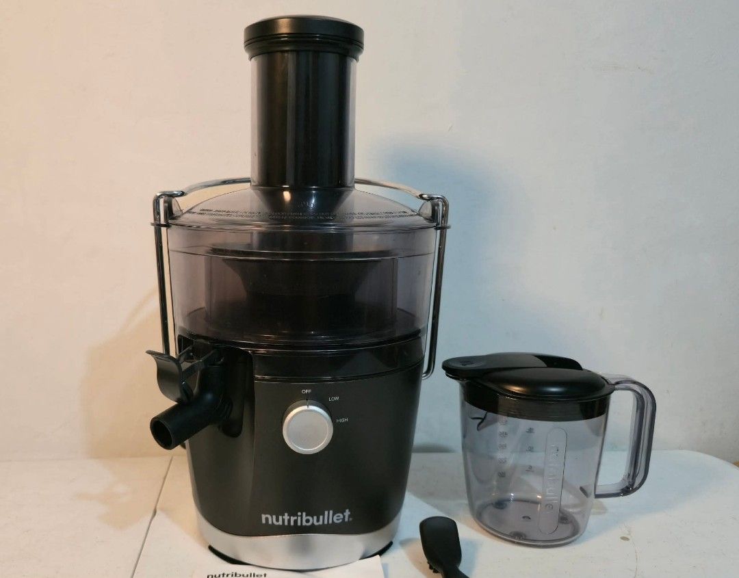 Nutribullet Juicer (Category: Juicers, Blenders & Grinders) located in Caloocan City. Submitted by souththrift_taytay (Listing ID 1456949168, Image 3). Description: Nutribullet Juicer Australian mall pull out Used as display unit No box Complete accesories Manual No issue 220V 6k.