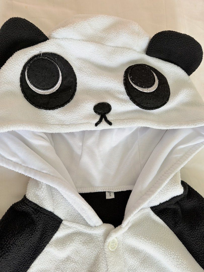 Overall Panda suit costume (Category: Coats, Jackets and Outerwear) located in Manila. Submitted by hellokittyjhoe (Listing ID 1456930577, Image 1). Description: For 5’1” to 5’3” height .