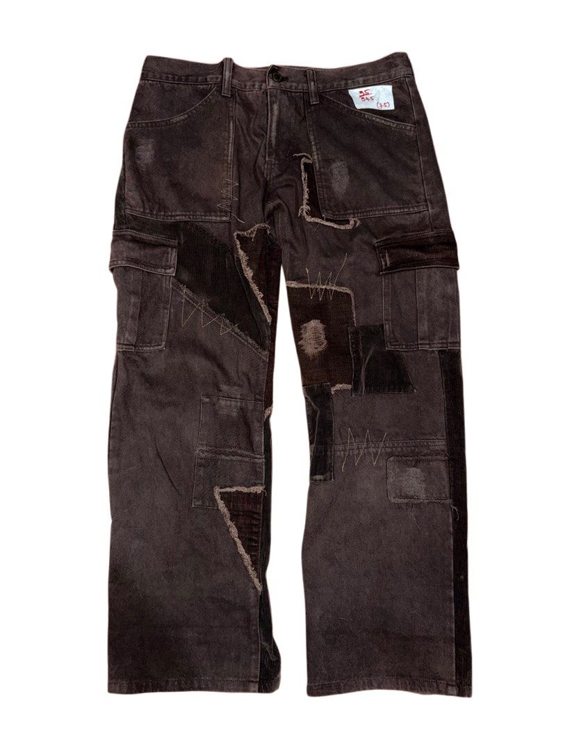 PATCHWORK JEANS (Category: Jeans) located in Alor Setar. Submitted by nanaaaprelov3 (Listing ID 1456903405, Image 1). Description: W - 35 L - 34.5 OL - 7.5 Condition 9/10 (minor washing recommended). Can do cod(For your safety and to prevent scams) /pos. .