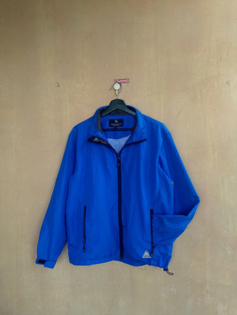 Pierre Balmain Outerwear Windbreaker Jacket (Category: Coats, Jackets and Outerwear) located in Lipa City. Submitted by MEECHYTWO2TWO (Listing ID 1456902676, Image 1). Description: •PIERRE BALMAIN OUTERWEAR - Size: F / Best fit M-L - Width: 22 / Length: 27 - Location: Lipa City, Batangas - Excellent condition - Color rate: 9.8/10 - Additional sf +75 - Mop: GCASH/NO COD - Payment first tomorrow will be shipped.
