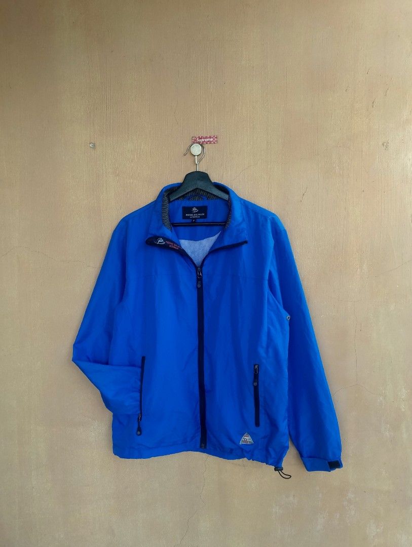Pierre Balmain Outerwear Windbreaker Jacket (Category: Coats, Jackets and Outerwear) located in Lipa City. Submitted by MEECHYTWO2TWO (Listing ID 1456902676, Image 3). Description: •PIERRE BALMAIN OUTERWEAR - Size: F / Best fit M-L - Width: 22 / Length: 27 - Location: Lipa City, Batangas - Excellent condition - Color rate: 9.8/10 - Additional sf +75 - Mop: GCASH/NO COD - Payment first tomorrow will be shipped.