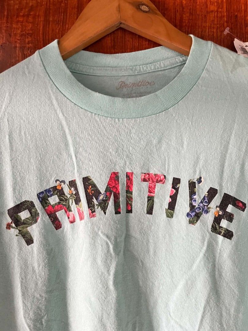 Primitive T-Shirt Floral Logo Light Blue (Category: Tshirts & Polo Shirts ) located in Bulacan. Submitted by rondeez (Listing ID 1456869096, Image 2). Description: Primitive medium ( 21 x 28 ) no issue brand new condi.