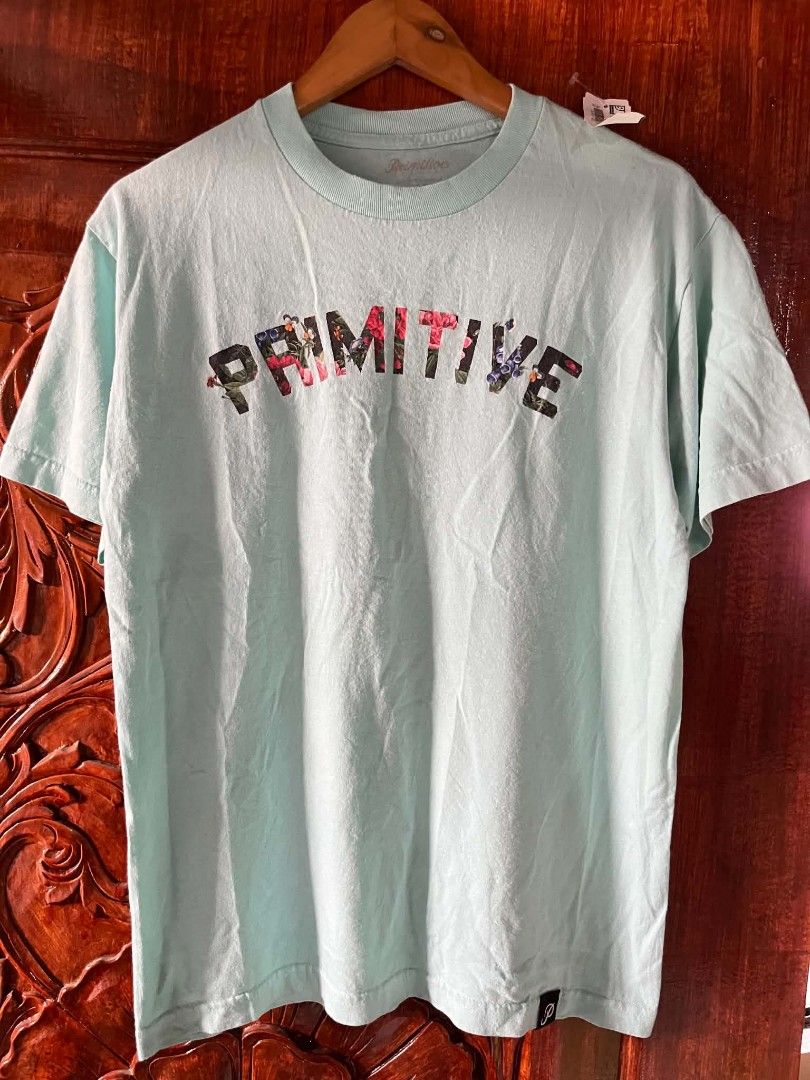 Primitive T-Shirt Floral Logo Light Blue (Category: Tshirts & Polo Shirts ) located in Bulacan. Submitted by rondeez (Listing ID 1456869096, Image 1). Description: Primitive medium ( 21 x 28 ) no issue brand new condi.
