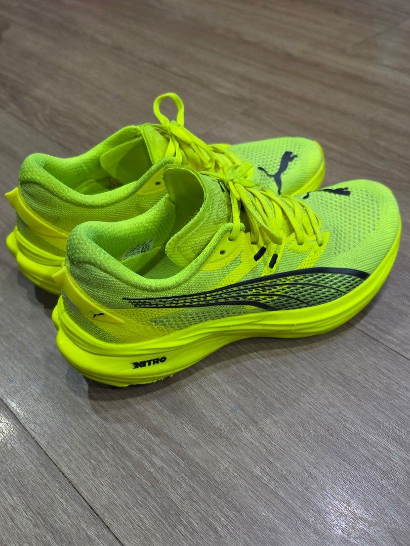 Puma Deviate Nitro 3 US9 (Category: Sneakers) located in Makati City. Submitted by luxurycarpartsphilippinesinc. (Listing ID 1456953444, Image 1). Description: For Sale: Puma Deviate Nitro 3 US 9 Condition - 5/10 Complete in Puma Box 1st owner Php 2,150 nalang Location in Makati Actual photo posted In God We Trust.