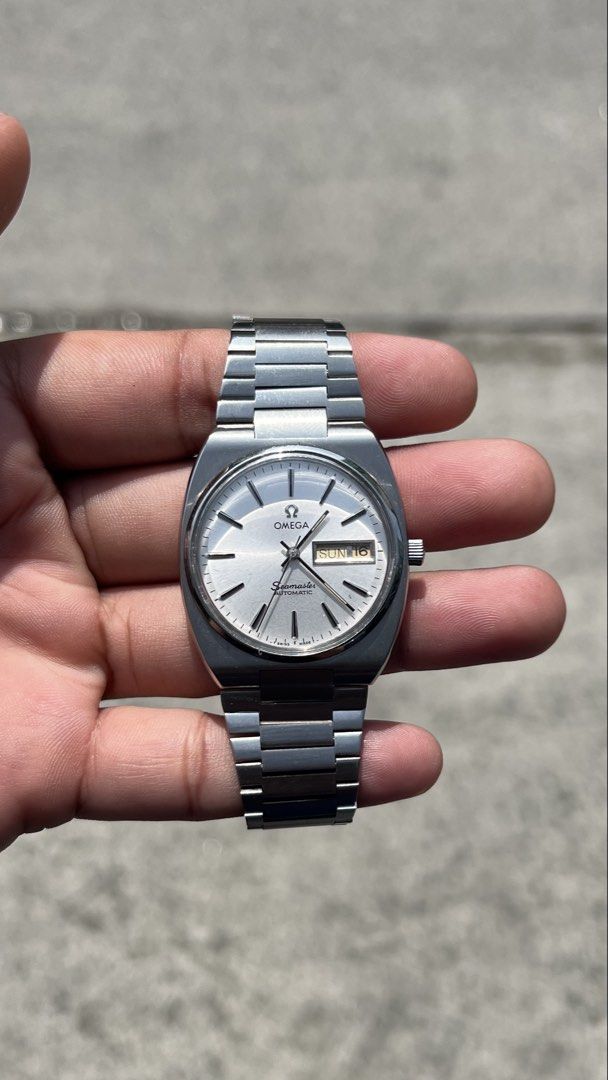Rare Vintage Omega Seamaster Ref.366.0848 (Category: Men's Watches) located in Caloocan City. Submitted by _alennchan (Listing ID 1456792855, Image 1). Description: Rare Vintage Omega Seamaster Ref.366.0848 - Cal.1022 - Condition: 9.8/10 - No issue/ Mint condition - Up to 8.5 Wrist Size - Case size approx 35mm - Ref. 366.0848 - Automatic Movement - Comes with replacement box Inclusions: Replacement box 🏷️ 38,999 PHP Negotiable FB page: Mga relo 