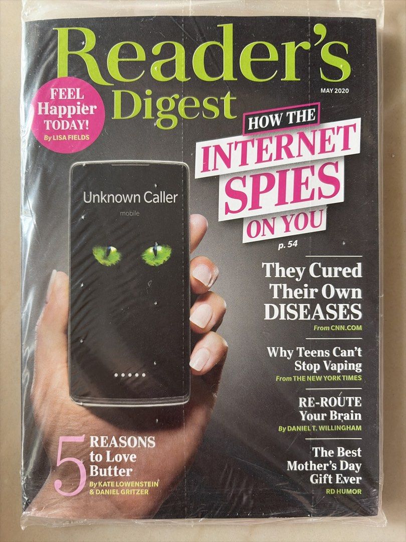 Reader's Digest Magazines - March to July/August 2020 (Category: Magazines) located in Mandaluyong City. Submitted by charliegirl1028 (Listing ID 1456871318, Image 3). Description: - P50 per piece - Reader's Digest Magazines, US edition - Includes issues: March, April, May, June, July/August 2020 - All magazines are still in original plastic packaging - Topics include health, true crime, and personal growth .