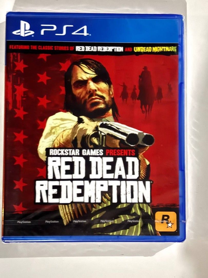 Red Dead Redemption , Brand new sealed (Category: PlayStation) located in Quezon City. Submitted by gamelabdub (Listing ID 1456849209, Image 1). Description: - Rockstar Games presents Red Dead Redemption for PS4. - Includes the classic stories of Red Dead Redemption and Undead Nightmare. - Perfect for fans of the series. - Embark on an epic adventure in the Wild West..
