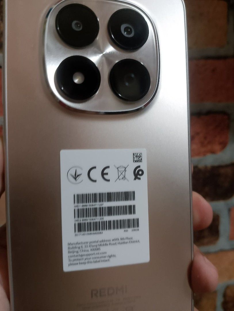 Redmi NOTE 15 PRO 5G (Category: Xiaomi) located in Quezon City. Submitted by gametz (Listing ID 1456943551, Image 3). Description: ORIginal Item. P12k lang... SULIIIIIT!!!!! NOTE 50 PRO 5G na!!! bago pa!!!!!! REDMI NOTE 50 PRO 5G- good as New -RUSH!!!! - EXCELLENT CONDITION - 3 MONTHS OLD -METALLIC BROWN - NO BOX UNIT AND CHARGER ONLY - SUPER KINIS SUPER SMOOTH SUPER GANDA!!!! -No issue!!!! - RFS ( UPGRADINg Ako phone need money) bentahan ng 2nd 