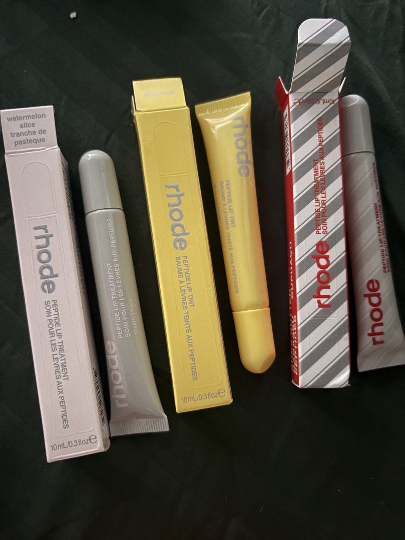rhode lip peptide (Category: Makeup) located in Quezon City. Submitted by myshop.galore (Listing ID 1456784192, Image 2). Description: 1100 each.