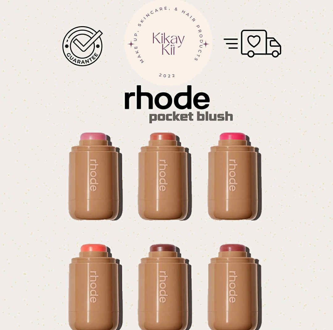 Rhode Pocket Blush in Spicy Marg (Category: Makeup) located in Imus. Submitted by jeorgelind13720 (Listing ID 1456933120, Image 1). Description: Rhode Skin Pocket Blush (Spicy Marg) – 100% Authentic From Canada! 🇨🇦✨ Get Hailey Bieber’s signature dewy glow! This viral, highly coveted Rhode Pocket Blush in Spicy Marg is the ultimate on-the-go makeup essential. This compact cream blush delivers a tangy, bright coral flush that instantly brightens 